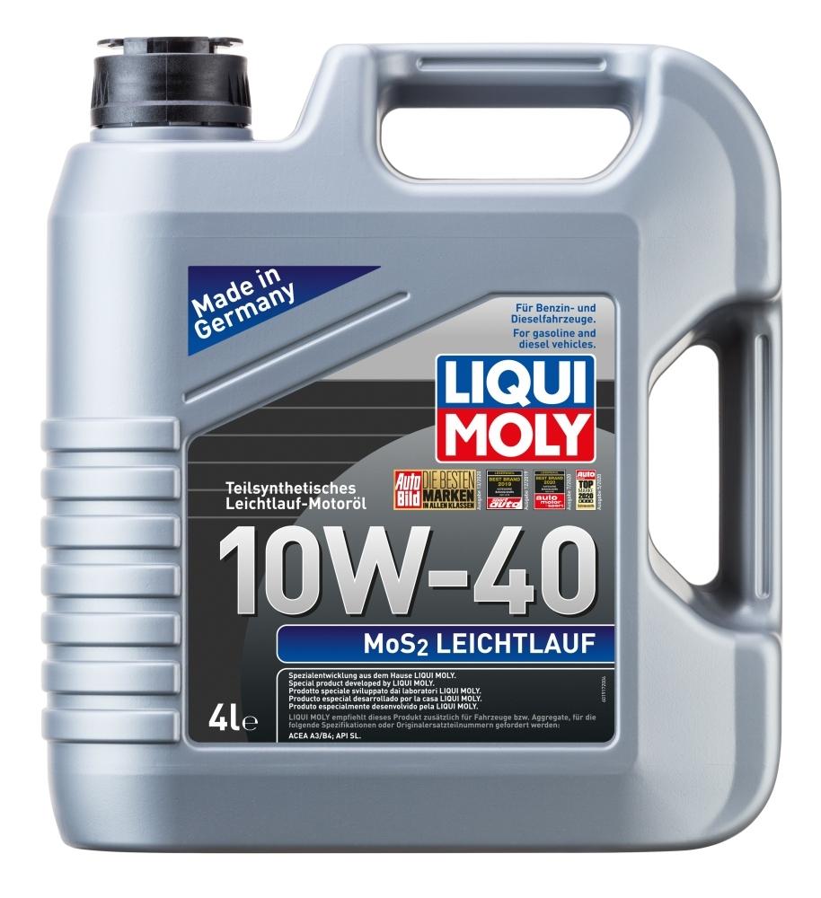Ulei de Motor LIQUI MOLY MoS2 Leichtlauf 10W-40, 4 Litri